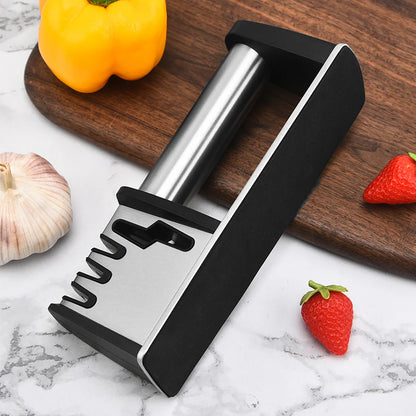 Four Stage Knife Sharpener, Kitchen Knife, Sharpening Scissors, Household Multifunctional Manual Quick Sharpening Tool