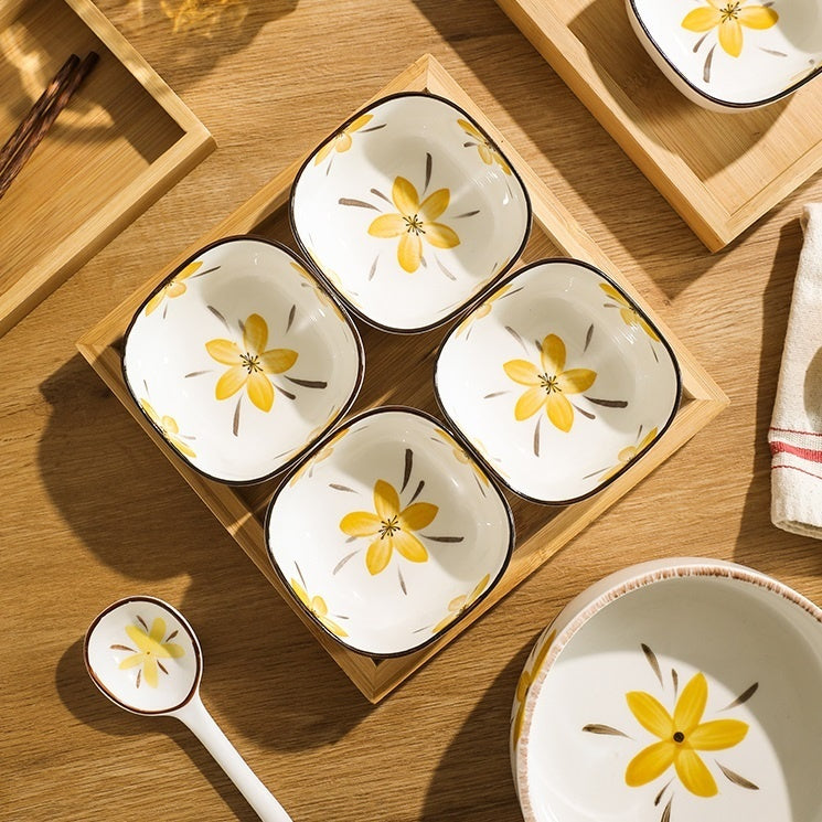 Ceramics Grid Platter