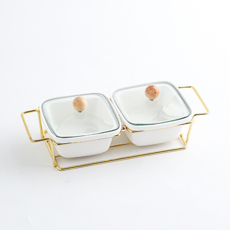 Ceramic Platter With Lid