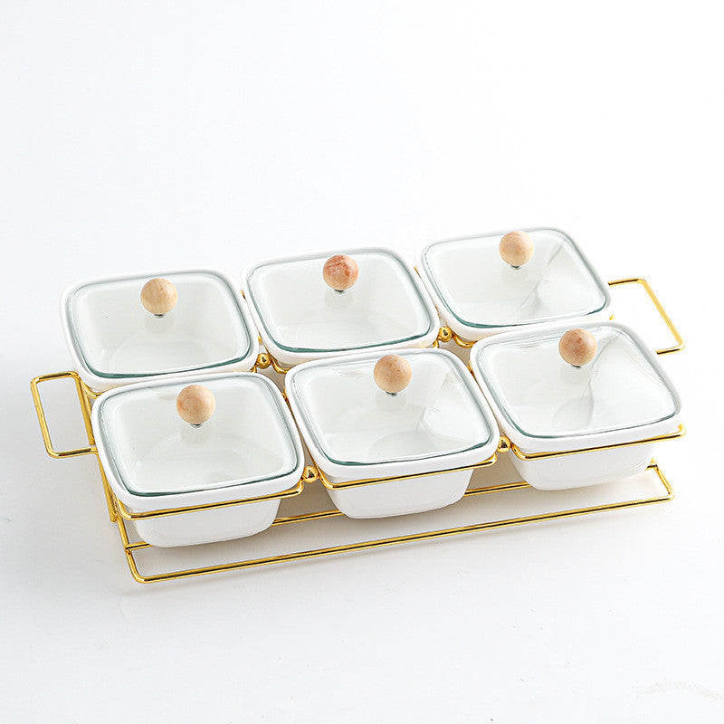 Ceramic Platter With Lid