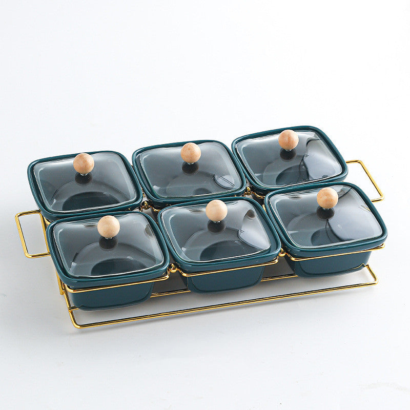 Ceramic Platter With Lid