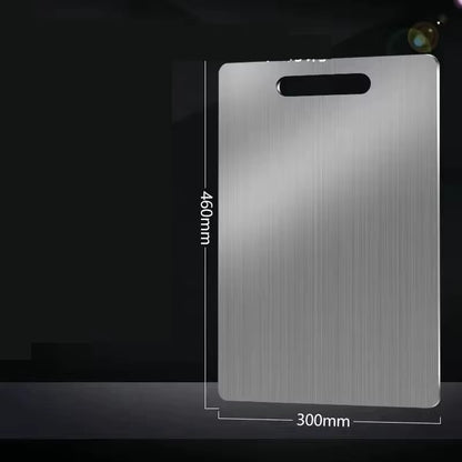 Thickened Stainless Steel Cutting Board Antibacterial Mildew-Proof Fruit Vegetable Cutting Board Kneading Dough Board