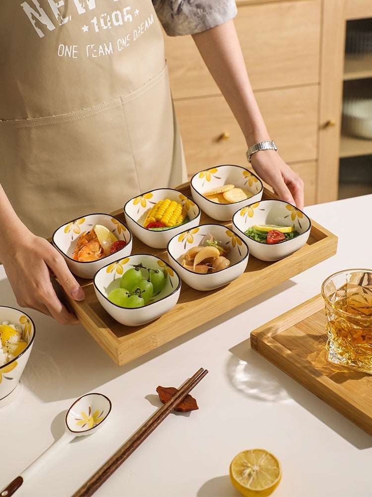 Ceramics Grid Platter